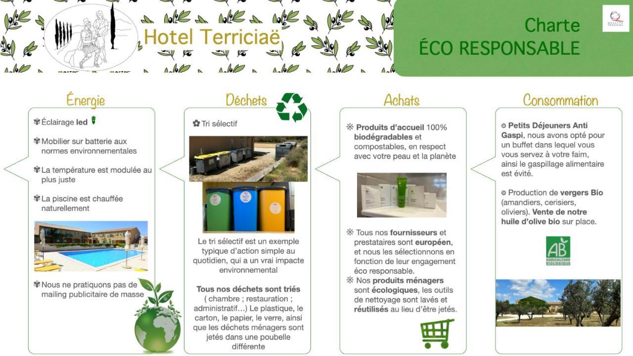 Hotel Terriciae Aux Portes De Maussane Les Alpilles Eksteriør bilde